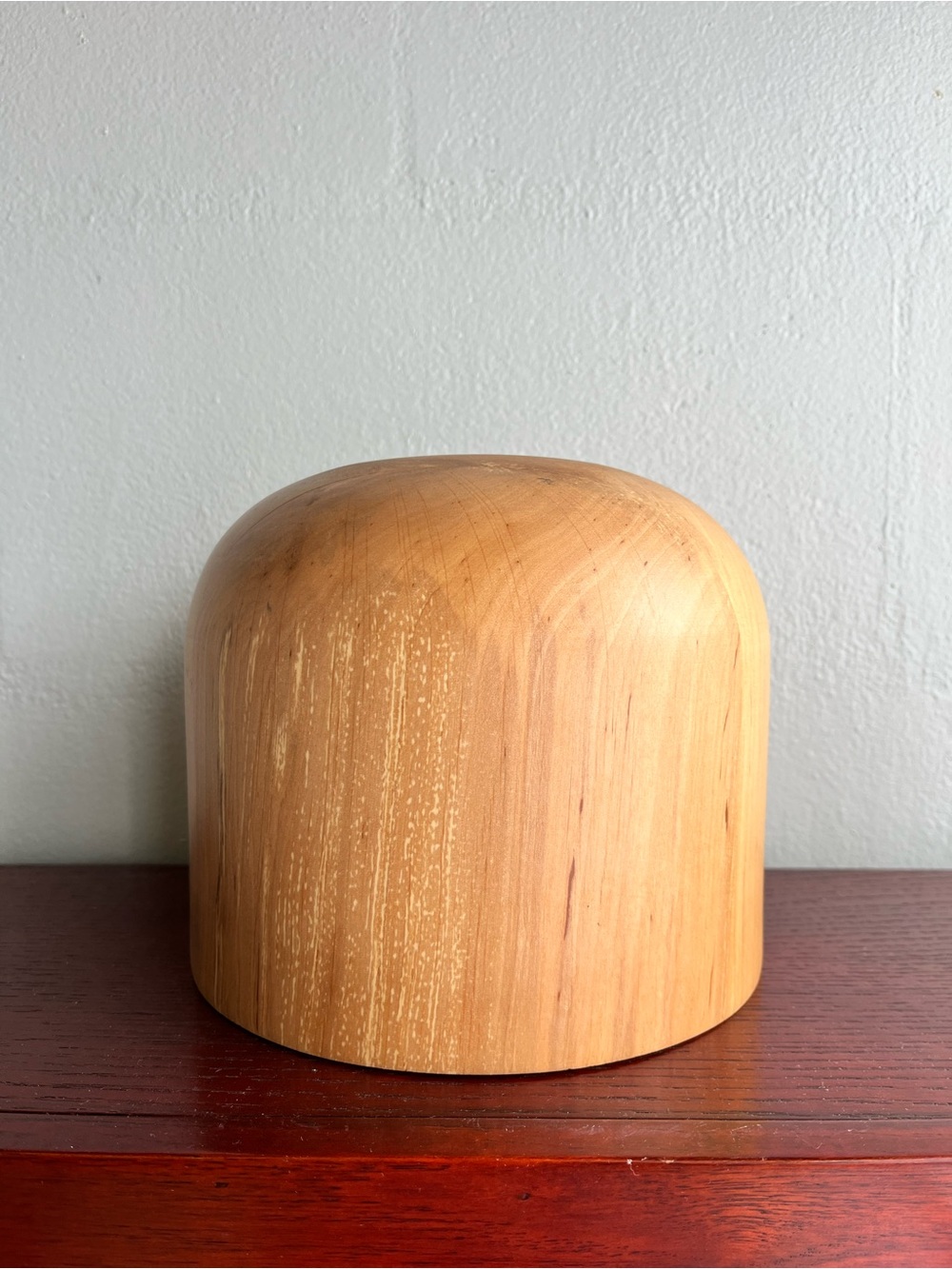 Vintage Hand Carved Wooden Hat Block